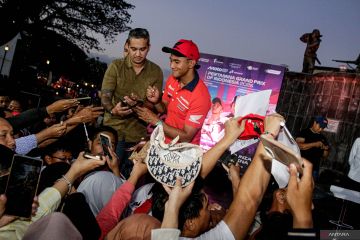 Mario Suryo Aji  jumpa penggemar di Yogyakarta