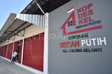 Target pembentukan Koperasi Desa Merah Putih