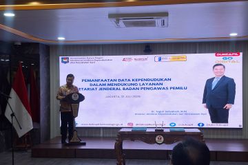Dukcapil: Keamanan data jadi prioritas kerja sama dengan Bawaslu