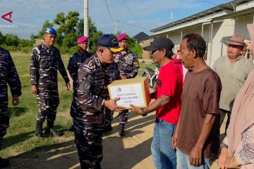 HUT ke-65 Kolinlamil, TNI AL bantu penyintas bencana di Lhokseumawe