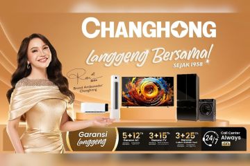 Changhong Gandeng Ikon Pop Indonesia Rossa untuk Memperkuat Jangkauan di Pasar Indonesia