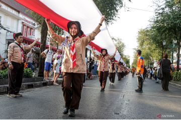 Bendera 1.000 meter di Malioboro