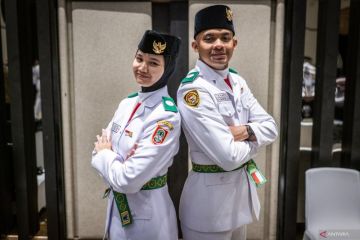 Pelajar Kalsel Paskibraka Nasional 2026