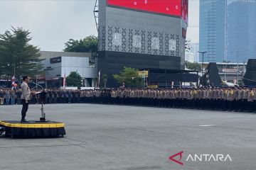Demo mahasiswa di Bundaran HI, Polda Metro pastikan humanis tanpa senjata api