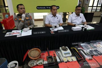 Ditreskrimsus Polda Kalbar ungkap kasus emas ilegal