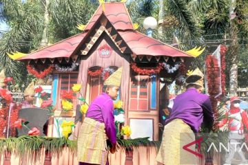 Melihat kemeriahan Karnaval HUT ke-81 RI di Pangkalpinang