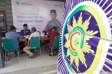 Posko Muhamadiyah di muktamar NU Jombang
