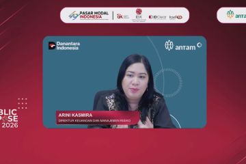 Antam membukukan laba bersih Rp6,91 triliun pada semester I-2026