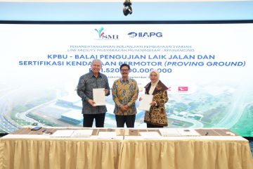 PT SMI biayai fasilitas uji kelaikan kendaraan di Bekasi Rp1,52 T