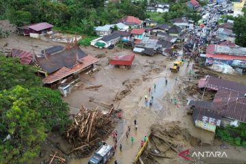 Begini dampak banjir bandang di Solok