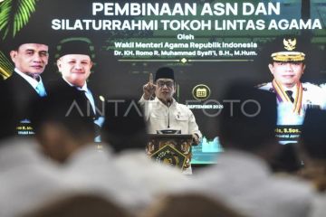 Pembinaan ASN dan silaturahmi tokoh lintas agama Jambi