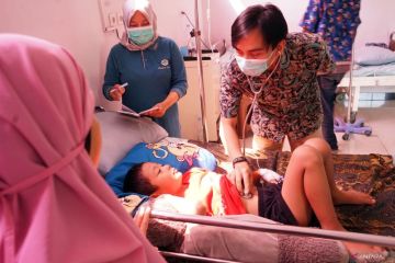 Lonjakan kasus ISPA di Jatim