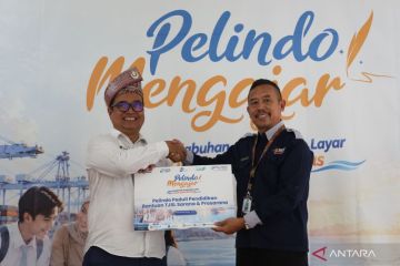 Kegiatan Pelindo Mengajar di SMKN Mempawah