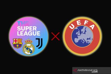 Proyek Liga Super Eropa tamat setelah UEFA-Real Madrid bertemu
