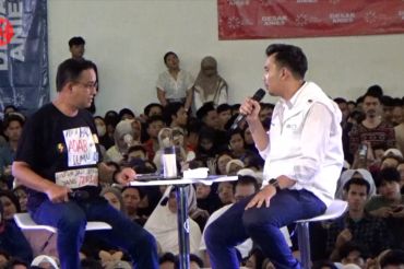 Di hadapan anak muda, Anies janjikan perbaikan dunia pendidikan