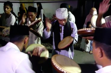 Ada tradisi bangunkan sahur dengan tabuhan rebana dan tarian di Maluku