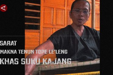 Sarat makna tenun Tope Le'leng khas Suku Kajang