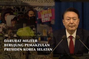 Darurat militer berujung pemakzulan Presiden Korea Selatan