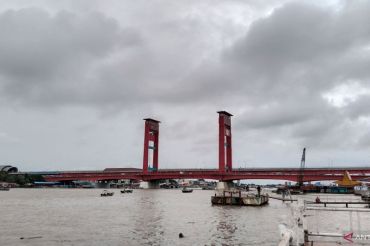 Prakiraan cuaca Palembang Sabtu, 11 April 2026: Berpotensi hujan ringan