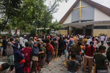 Program toleransi berbagi piring kasih untuk buka puasa