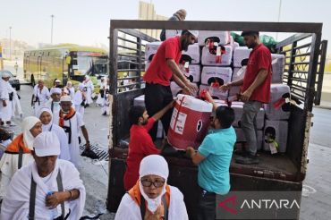 Gelombang pertama jamaah haji indonesia siap dipulangkan ke tanah air