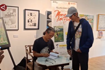 Beng Rahadian luncurkan komik 'Mencari Kopi Flores'