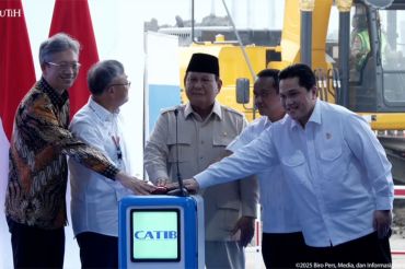 Presiden resmikan ekosistem industri baterai di Karawang