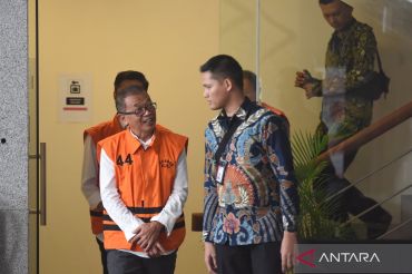 Pemeriksaan tersangka kasus pemerasan pengurusan RPTKA di Kemnaker
