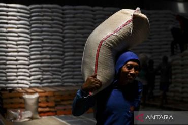 Realisasi penyerapan beras dalam negeri hingga awal Agustus 2025 mencapai 188,4 ribu ton