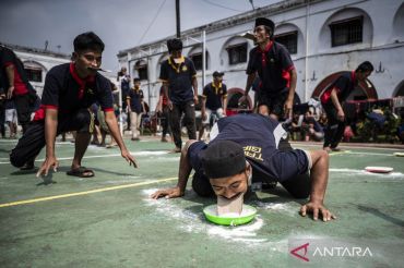 Melihat beragam lomba HUT ke-80 Kemerdekaan RI di dalam lapas