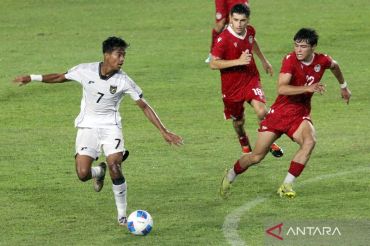 Timnas Indonesia U-17 ditahan Tajikistan U-17 dengan skor 2-2