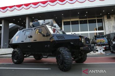 Pengamanan Kompleks Parlemen diperketat, kendaraan taktis hingga helikopter disiagakan