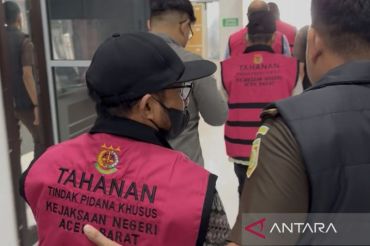 Jaksa tahan lima ASN tersangka dugaan korupsi insentif pajak Aceh Barat