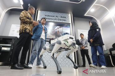Peresmian AI-RAN Research Center di Surabaya
