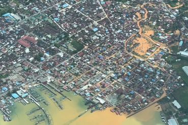 BNPB tinjau wilayah terdampak bencana Sumut lewat pantauan udara