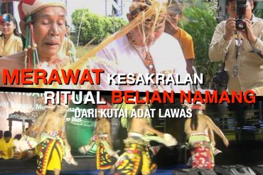 Merawat kesakralan ritual Belian Namang dari Kutai Adat Lawas