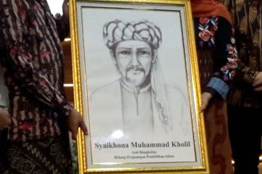 Pemprov Jatim perkenalkan sketsa pahlawan nasional Syaikhona Kholil