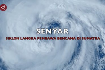 Senyar, siklon langka pembawa bencana di Sumatra