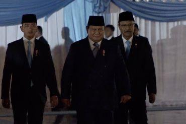 Prabowo pimpin upacara ziarah nasional hari pahlawan di TMP Kalibata