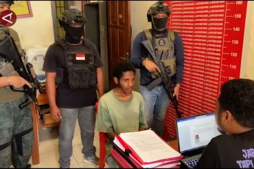 Satgas Damai Cartenz bekuk seorang KKB Yahukimo Papua Pegunungan