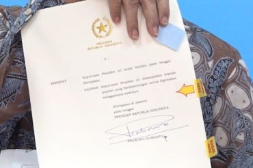 Presiden beri rehabilitasi untuk mantan Direktur Utama PT ASDP