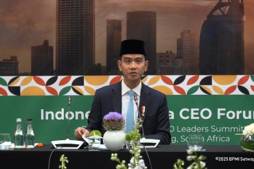 Gibran umumkan kebijakan bebas visa untuk Afrika Selatan