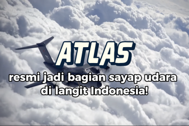 Atlas resmi jadi bagian sayap udara di langit Indonesia!