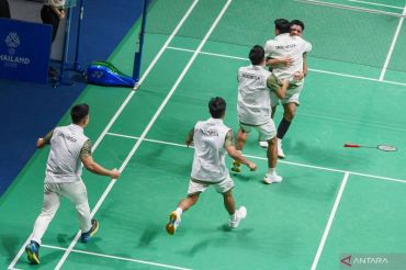 Indonesia sabet emas bulu tangkis beregu putra SEA Games 2025