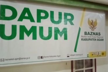 Dapur umum kembali didirikan di Agam usai bencana susulan di Maninjau
