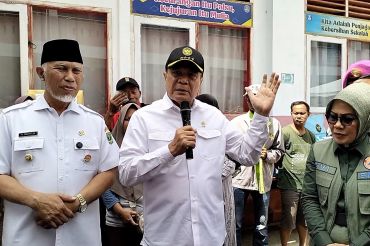 Menko Polkam pastikan pemerintah hadir membantu korban bencana