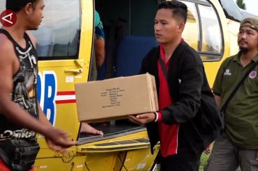 Akses berangsur terbuka, Kemensos salurkan bantuan ke Aceh Tamiang