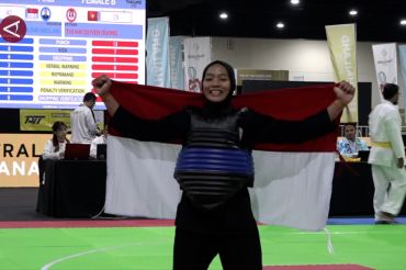 Pencak silat borong 3 emas dan 1 perak