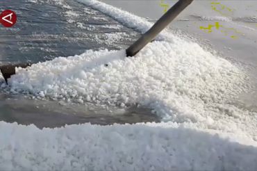 Produksi garam nasional 1 juta ton pada 2025, turun karena cuaca