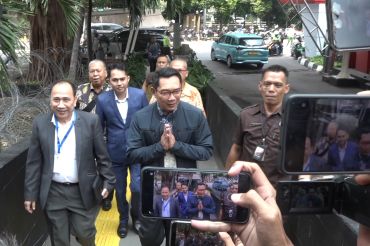 Tiba di KPK, Ridwan Kamil jalani pemeriksaan terkait kasus Bank BJB